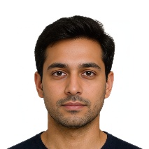 India India PAN card online 213x213 pixel photo example — 18×18mm white background, AI-processed result