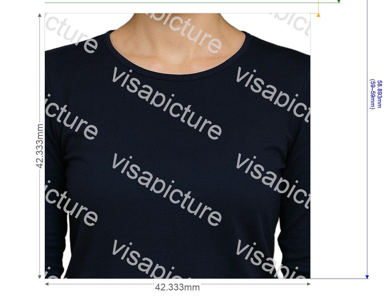 Rwanda Rwanda East Africa Tourist Visa online photo after processing - compliant 42.333x42.333mm result