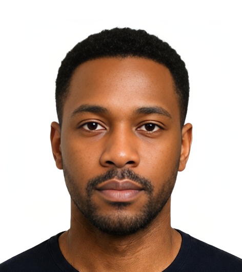 TZ Tanzania visa 40x45 mm (4x4.5 cm) photo example — 40×45mm white background, AI-processed result