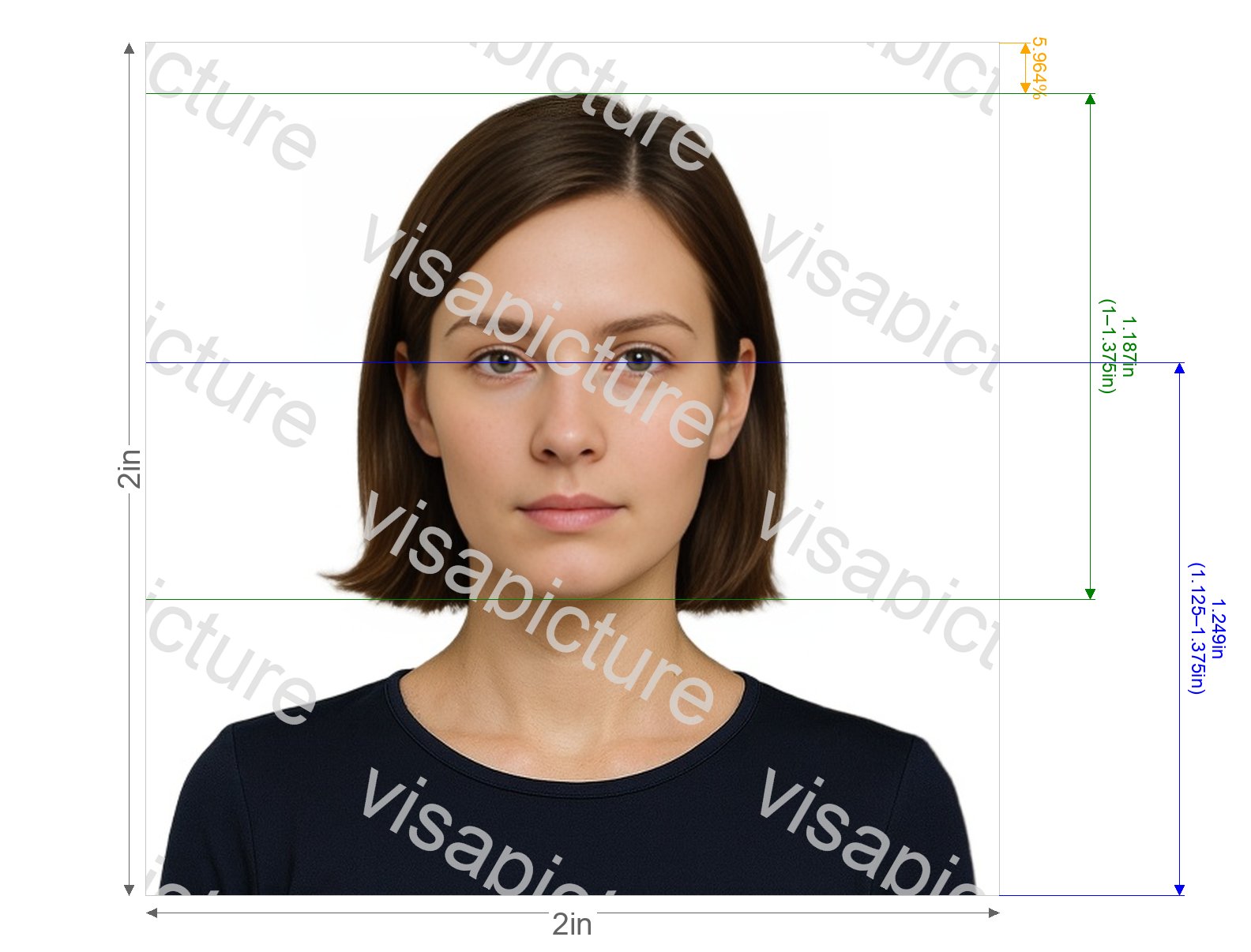 Thailand Thailand driving license 2x2 inch photo after processing - compliant 50.8x50.8mm result