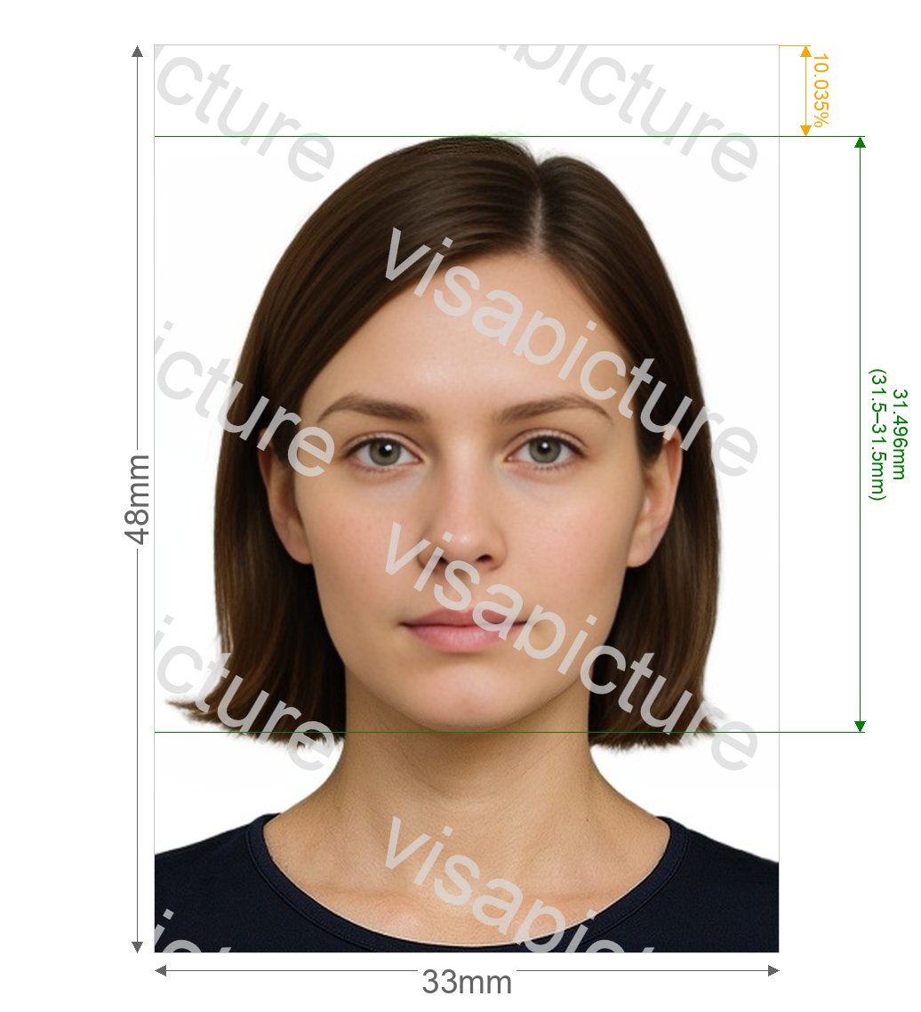 Thailand Thailand APEC Business Travel Card photo after processing - compliant 33.0x48.0mm result