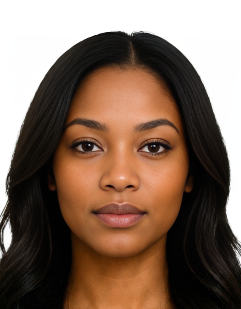 UAE UAE ID card online 35x45 mm icp.gov.ae photo example — 35×45mm white background, AI-processed result