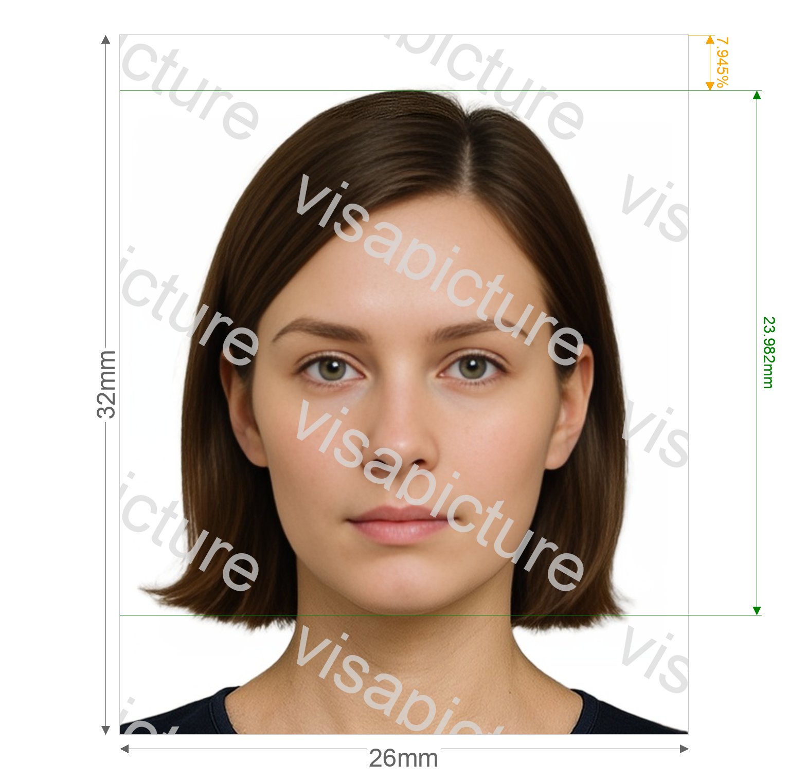 Netherlands Antilles Photo 26x32 mm photo after processing - compliant 26.0x32.0mm result