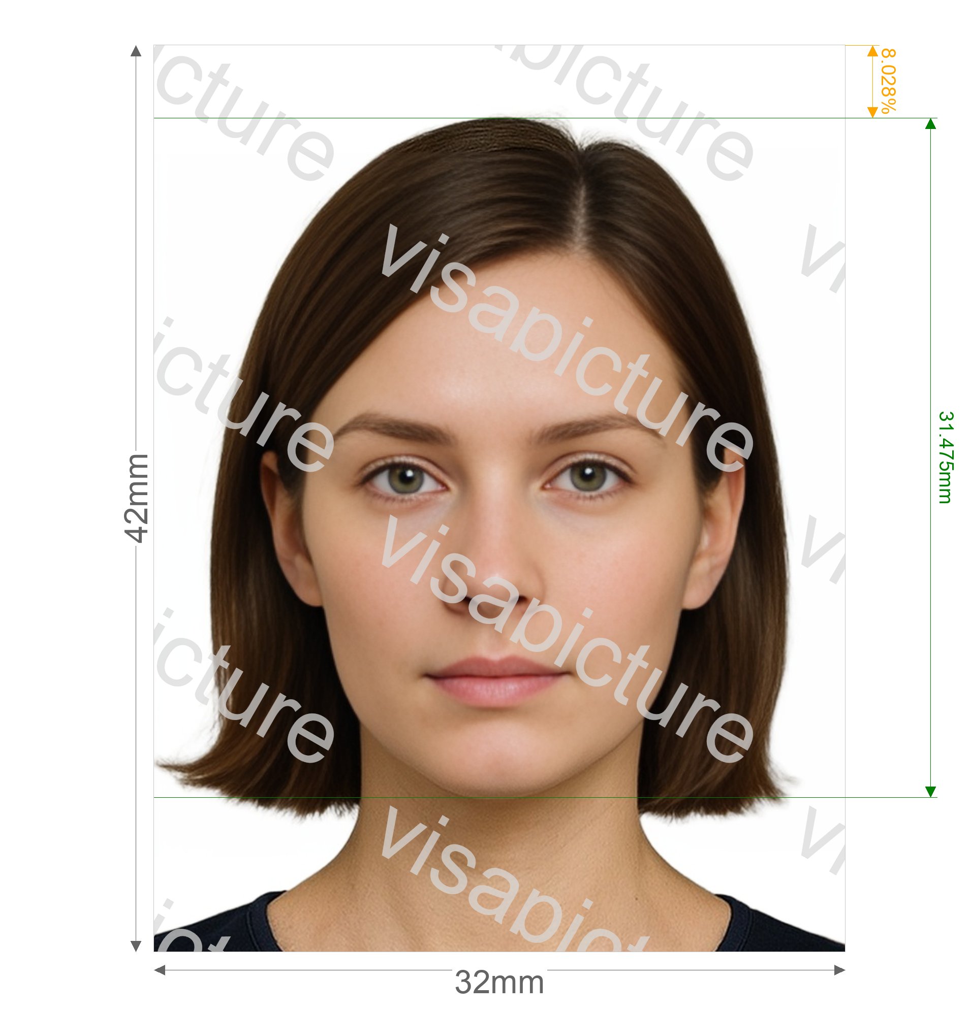 Netherlands Antilles Photo 32x42 mm photo after processing - compliant 32.0x42.0mm result