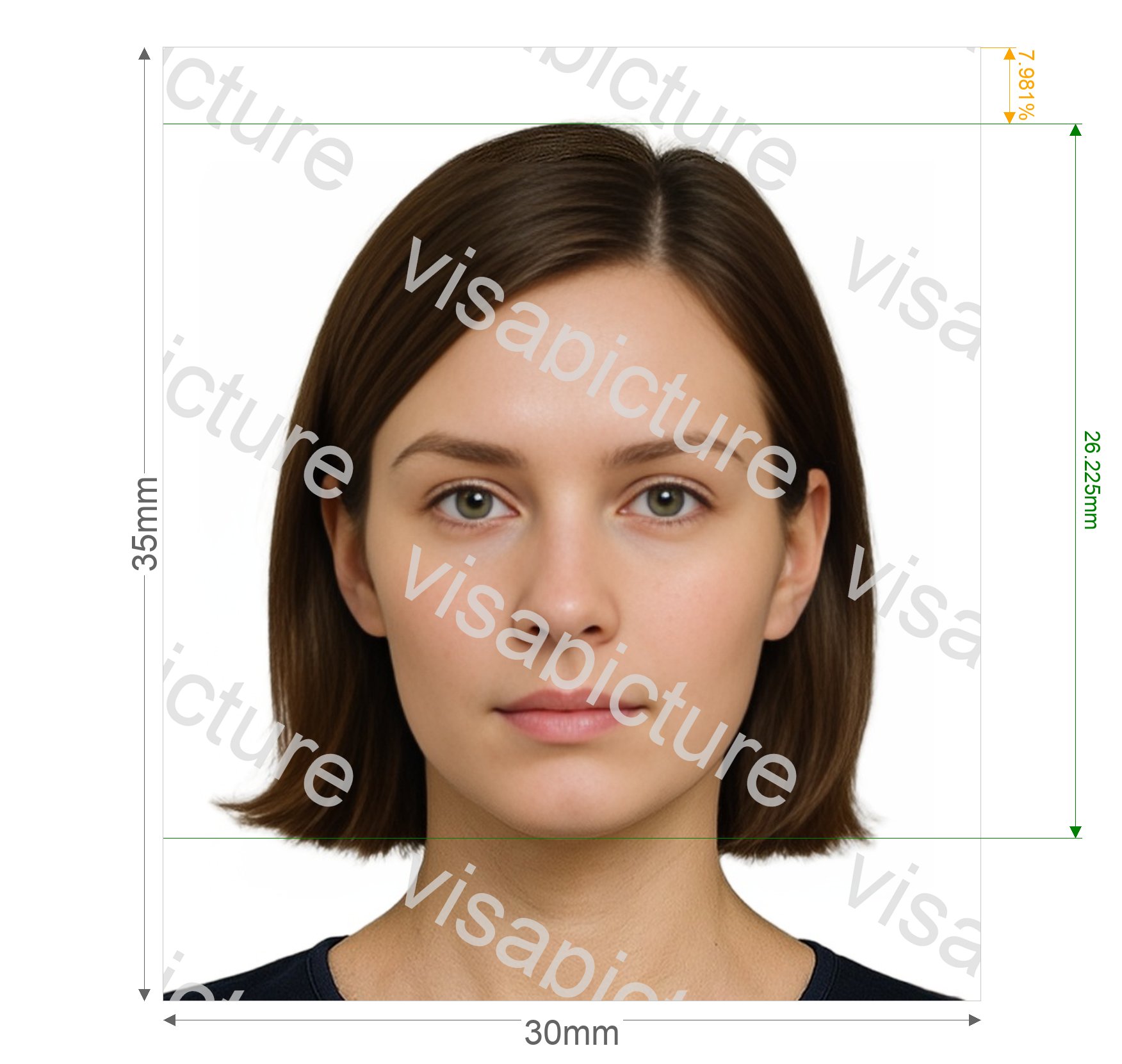 Netherlands Antilles Photo 30x35 mm photo after processing - compliant 30.0x35.0mm result