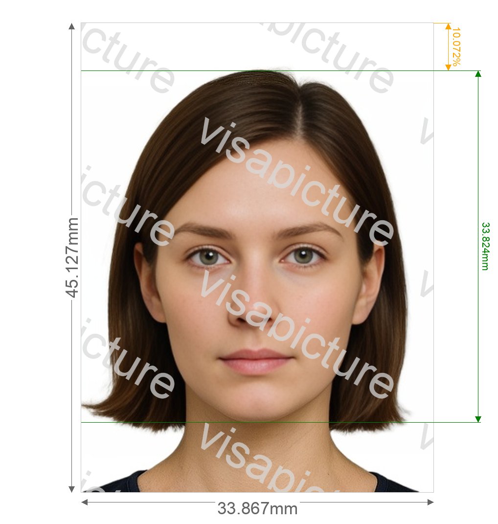 United Nations University of Guelph-Humber Student ID 400x533 px photo after processing - compliant 33.867x45.127mm result